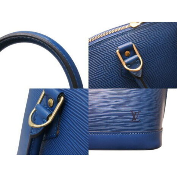 Louis Vuitton Epi Alma handbag Toledo Blue - Picture 4 of 8